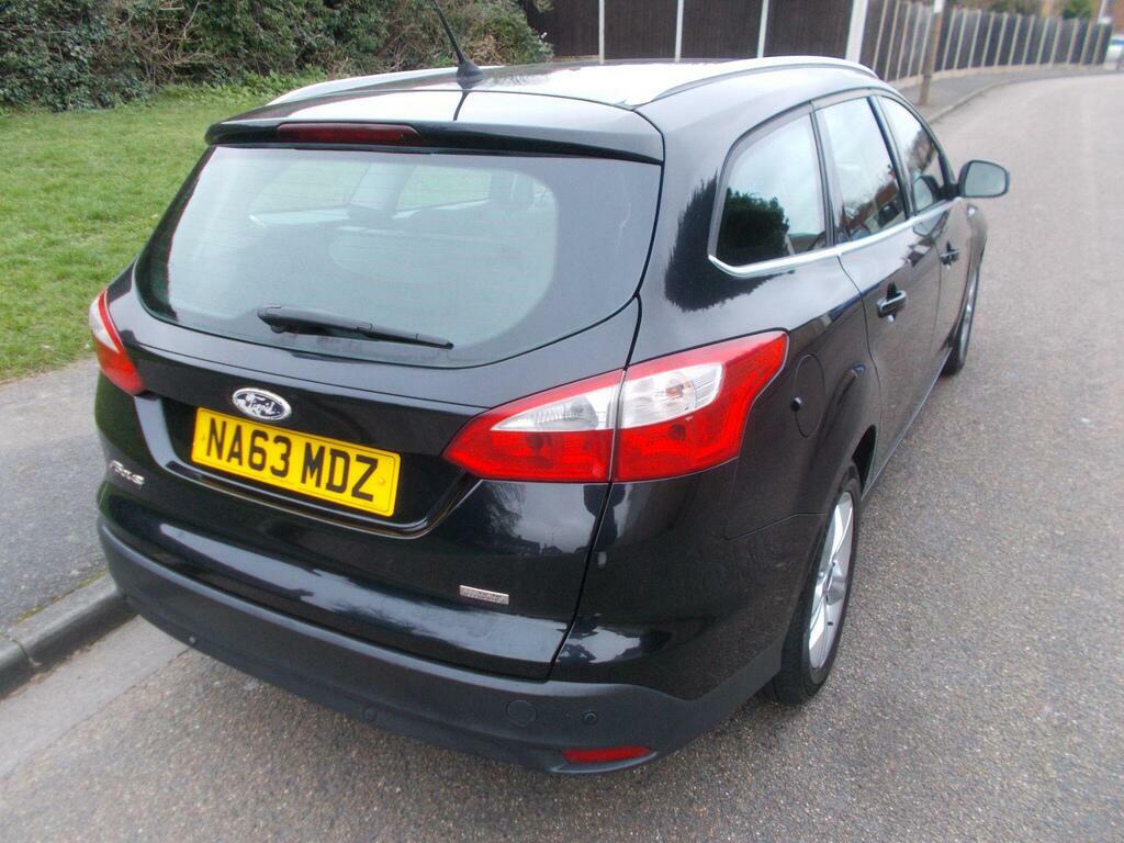 Ford Focus 1.6 Tdci Zetec Euro 5 S S NA63MDZ Black #4