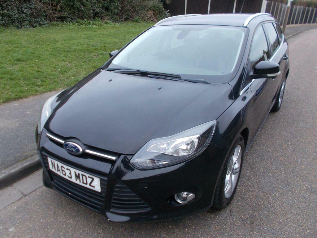 Ford Focus 1.6 Tdci Zetec Euro 5 S S Black
