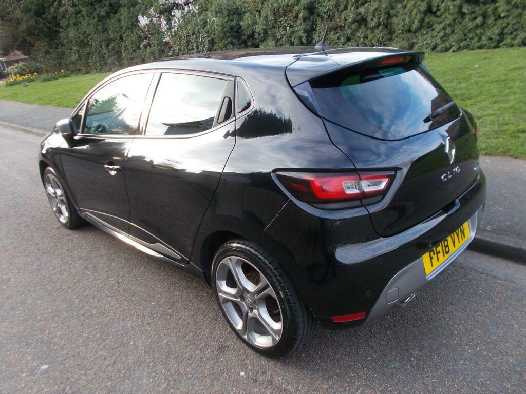 Renault Clio 1.5 Dci Gt Line Euro 6 S S PF18VYN Black #4