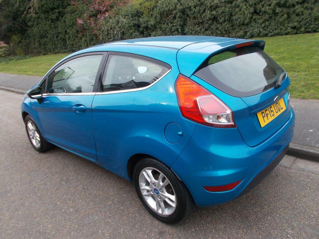 Ford Fiesta 1.25 Zetec Euro 6 PF15UDL Blue #6
