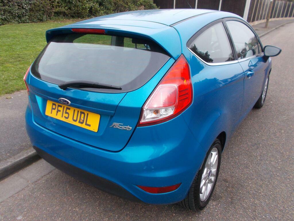 Ford Fiesta 1.25 Zetec Euro 6 PF15UDL Blue #4