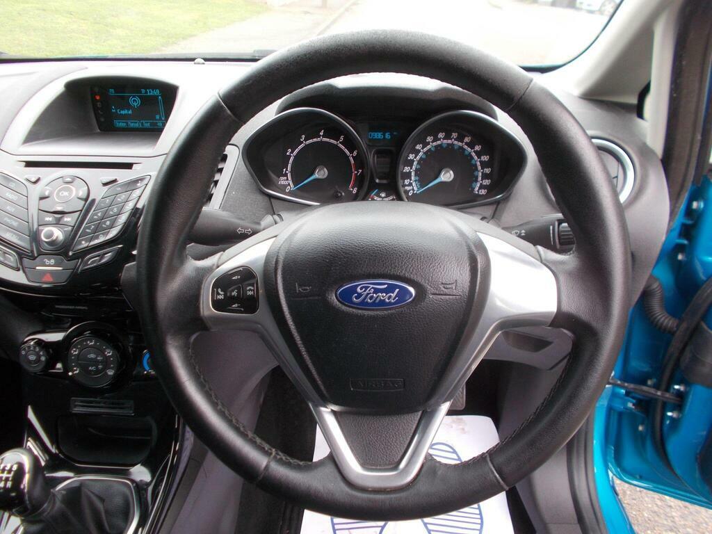 Ford Fiesta 1.25 Zetec Euro 6 PF15UDL Blue #5