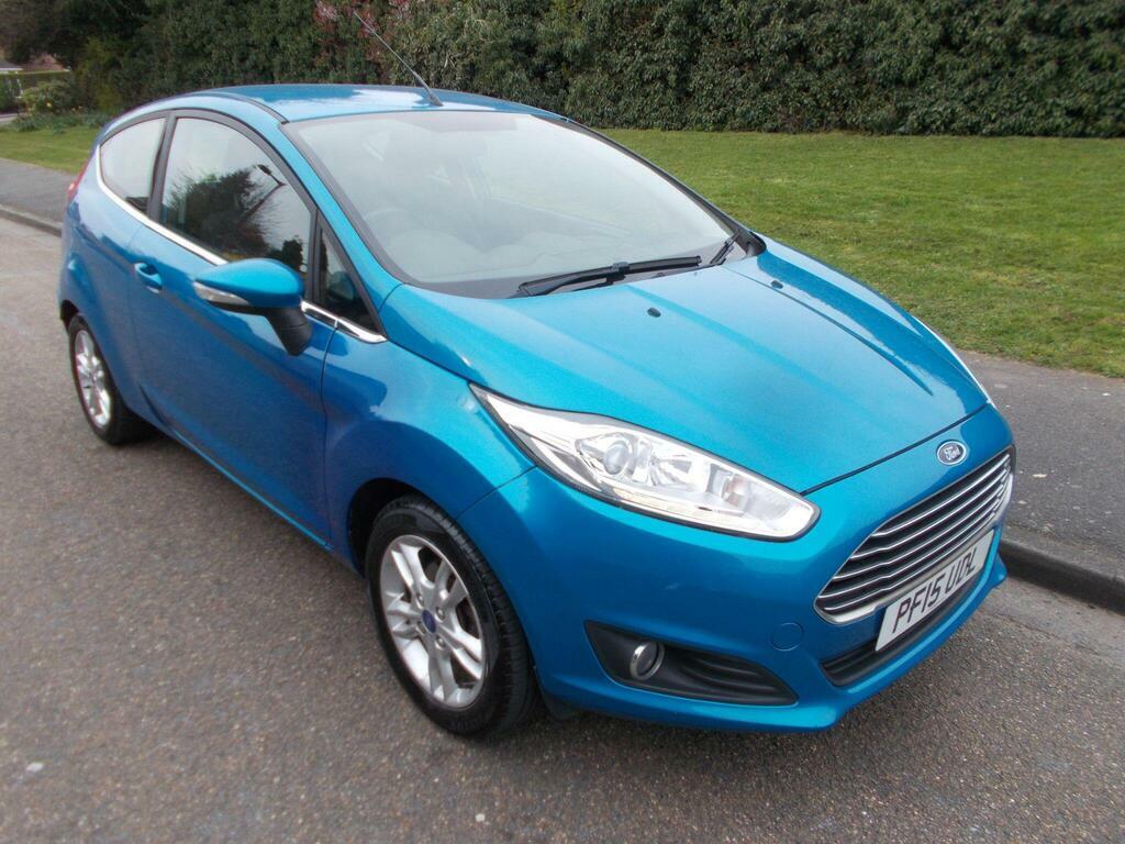 Ford Fiesta 1.25 Zetec Euro 6 PF15UDL Blue #2