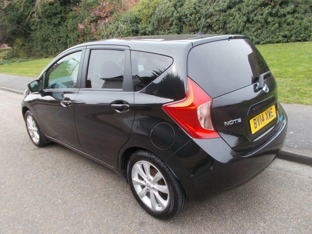 Nissan Note 1.5 Dci Tekna Euro 5 S S BV14XWE Black #4