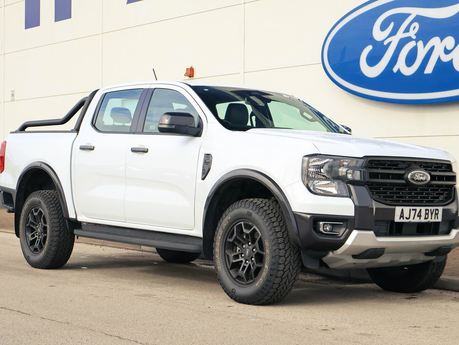 Ford Ranger Pick Up Double Cab Tremor 2.0 Ecoblue 205 AJ74BYR White #3