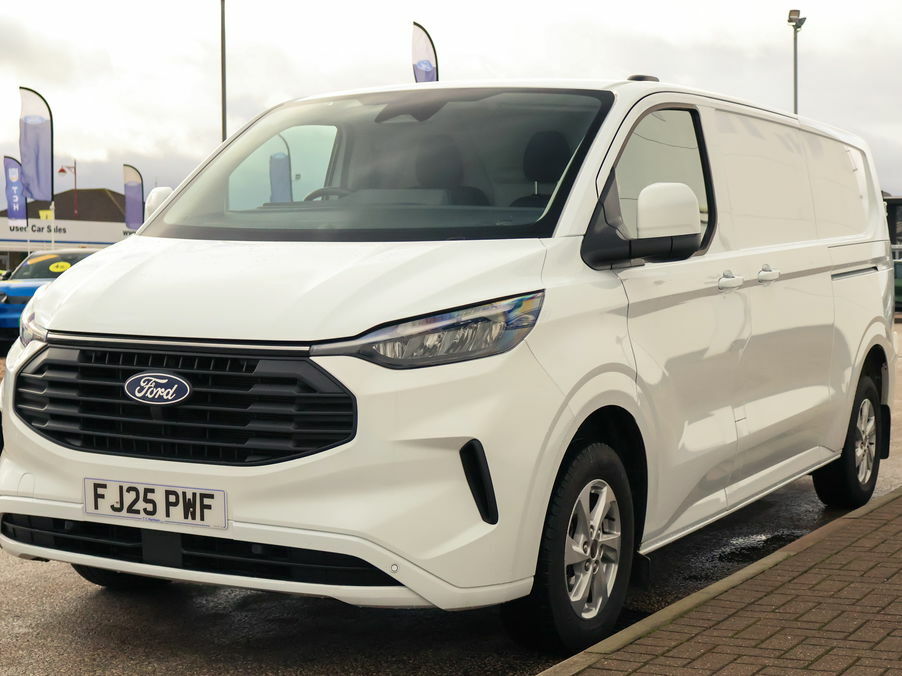 Ford Transit Custom 2.0 Ecoblue 136Ps H1 Van Limited FJ25PWF White #4