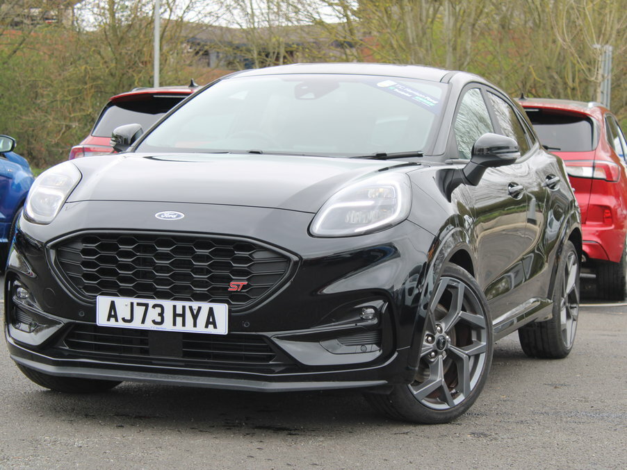 Ford Puma 1.0 Ecoboost Hybrid Mhev St Dct AJ73HYA Black #2