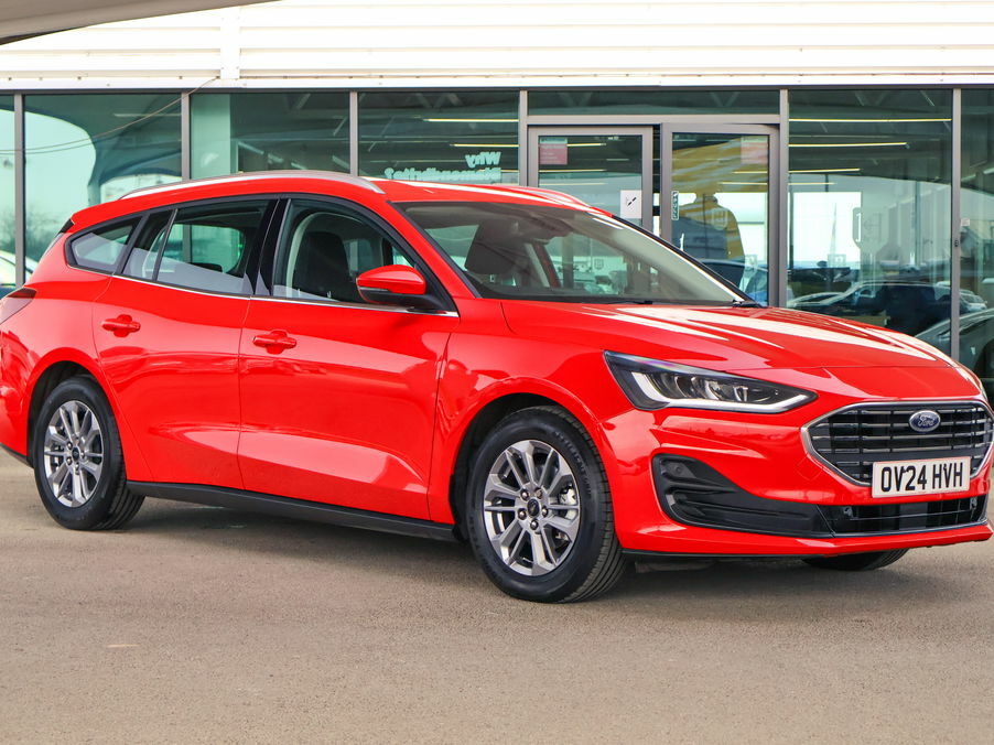 Ford Focus 1.0 Ecoboost Hybrid Mhev 155 Titanium Red