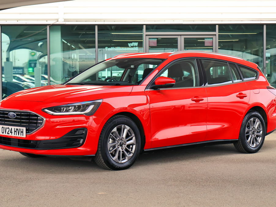 Ford Focus 1.0 Ecoboost Hybrid Mhev 155 Titanium Red #2