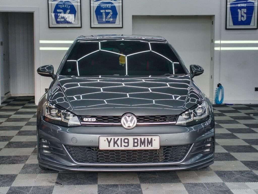 Volkswagen Golf Hatchback 2.0 Tdi Gtd Dsg Euro 6 Ss 20191 YK19BMM Grey #2