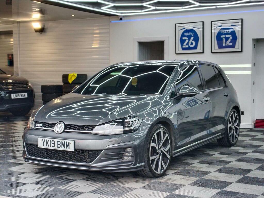 Volkswagen Golf Hatchback 2.0 Tdi Gtd Dsg Euro 6 Ss 20191 YK19BMM Grey #3