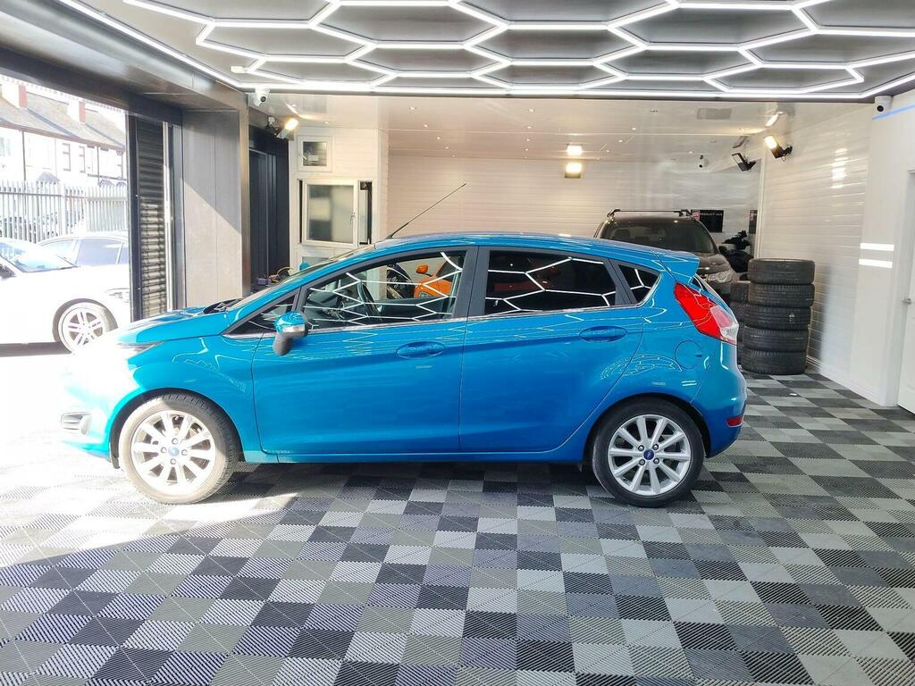 Ford Fiesta Hatchback 1.0T Ecoboost Titanium Euro 6 Ss AJ15WKN Blue #5