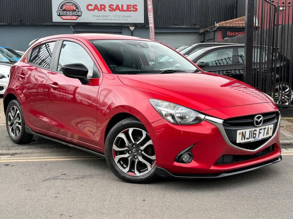 Mazda 2 1.5 Skyactiv-g Sport Black Euro 6 Ss 2016 Red