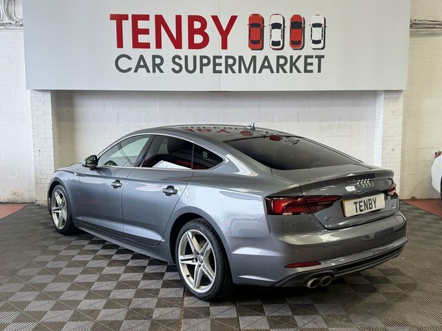 Audi A5 Sportback Tdi Ultra S Line GK67PNX Grey #5
