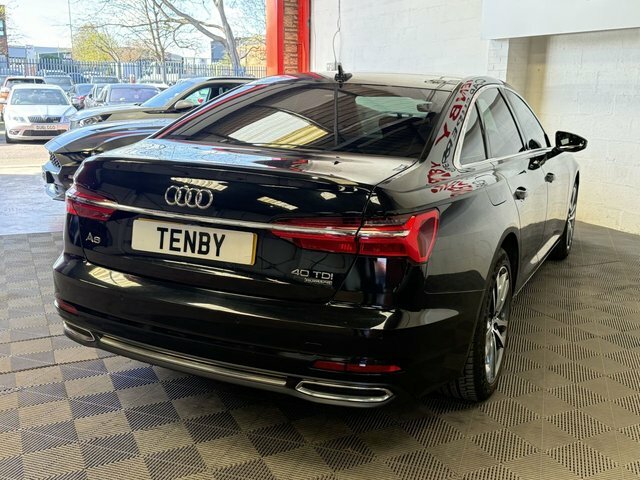Audi A6 Saloon Automatic CV69NJO Black #5