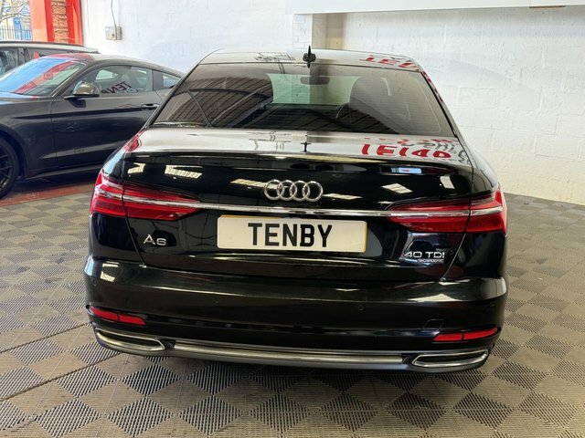 Audi A6 Saloon Automatic CV69NJO Black #4