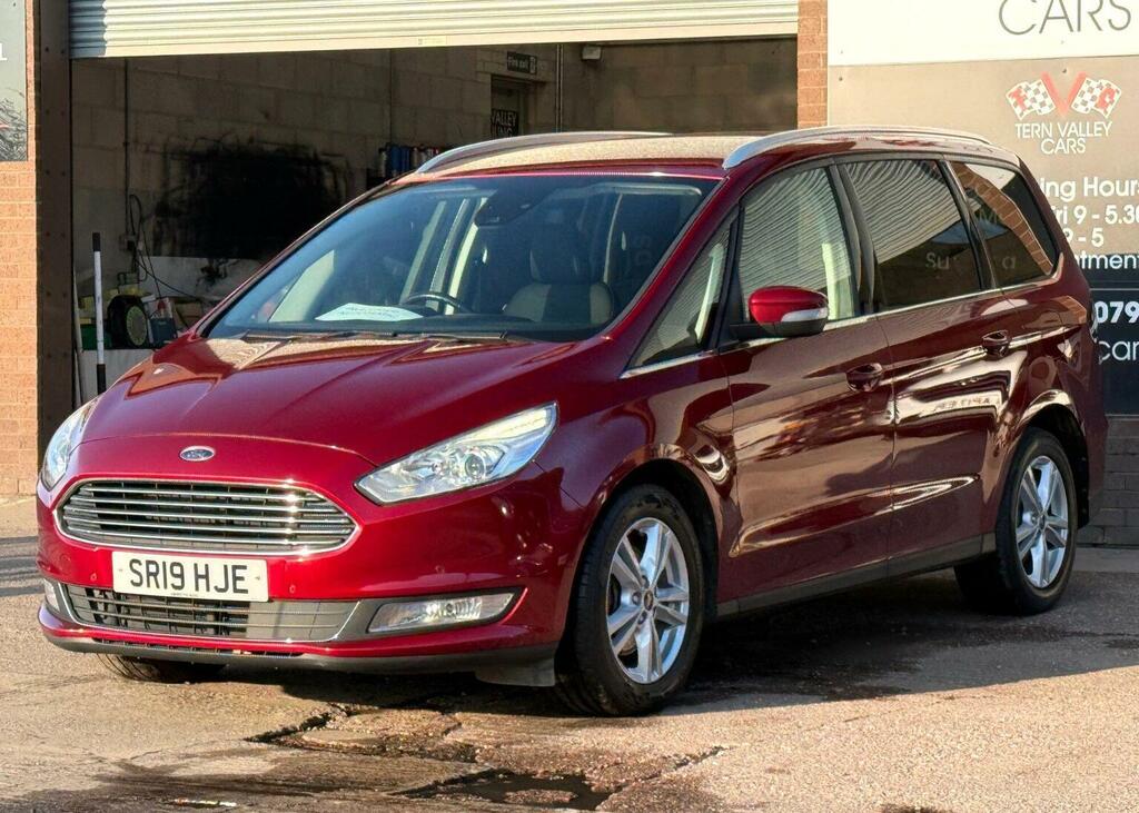 Ford Galaxy 2.0 Ecoblue Titanium Euro 6 Ss SR19HJE Red #3