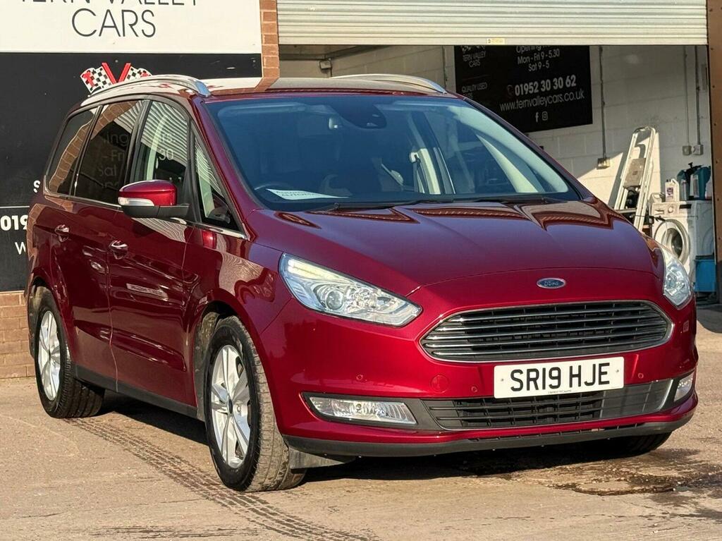 Ford Galaxy 2.0 Ecoblue Titanium Euro 6 Ss SR19HJE Red #4