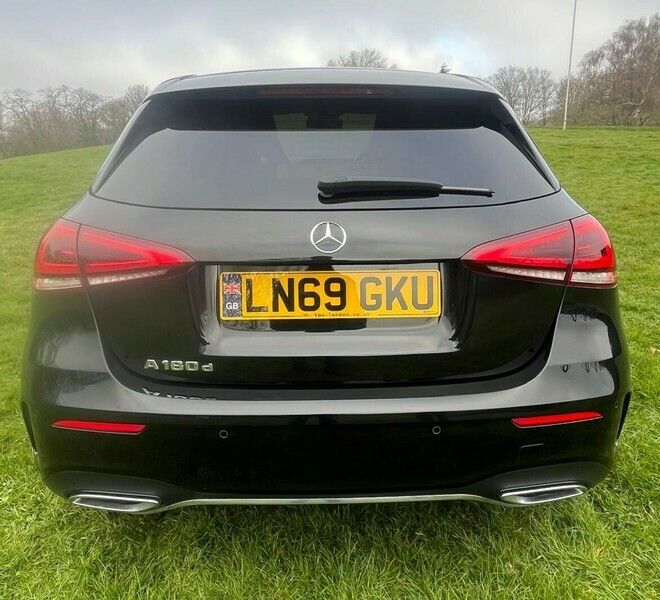 Mercedes-Benz A Class A 180 D Amg LN69GKU Black #4