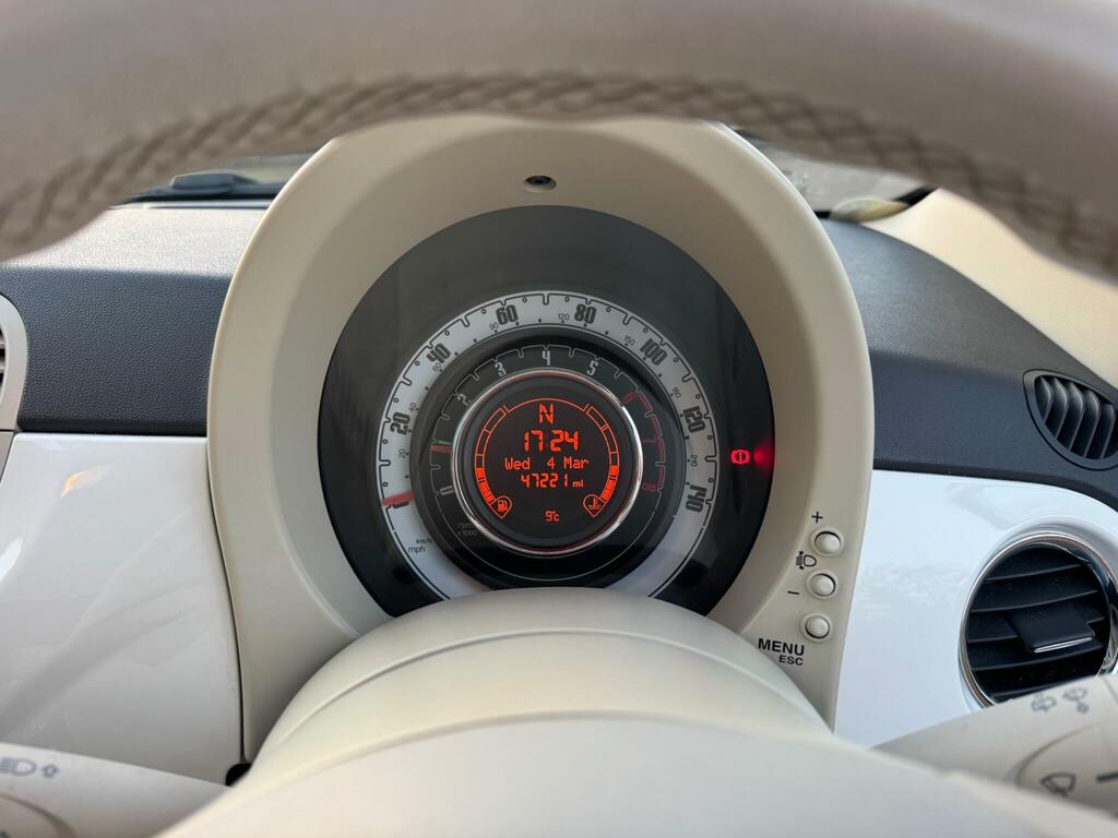 Fiat 500 1.2 Lounge Dualogic Euro 4 White #5