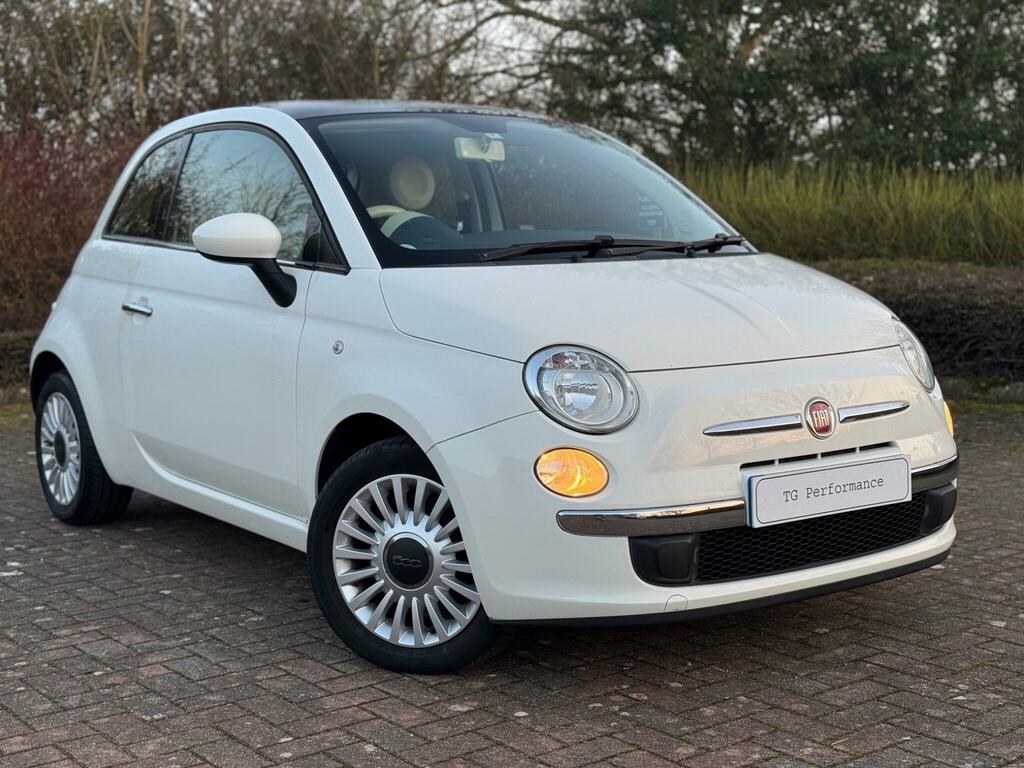 Fiat 500 1.2 Lounge Dualogic Euro 4 White