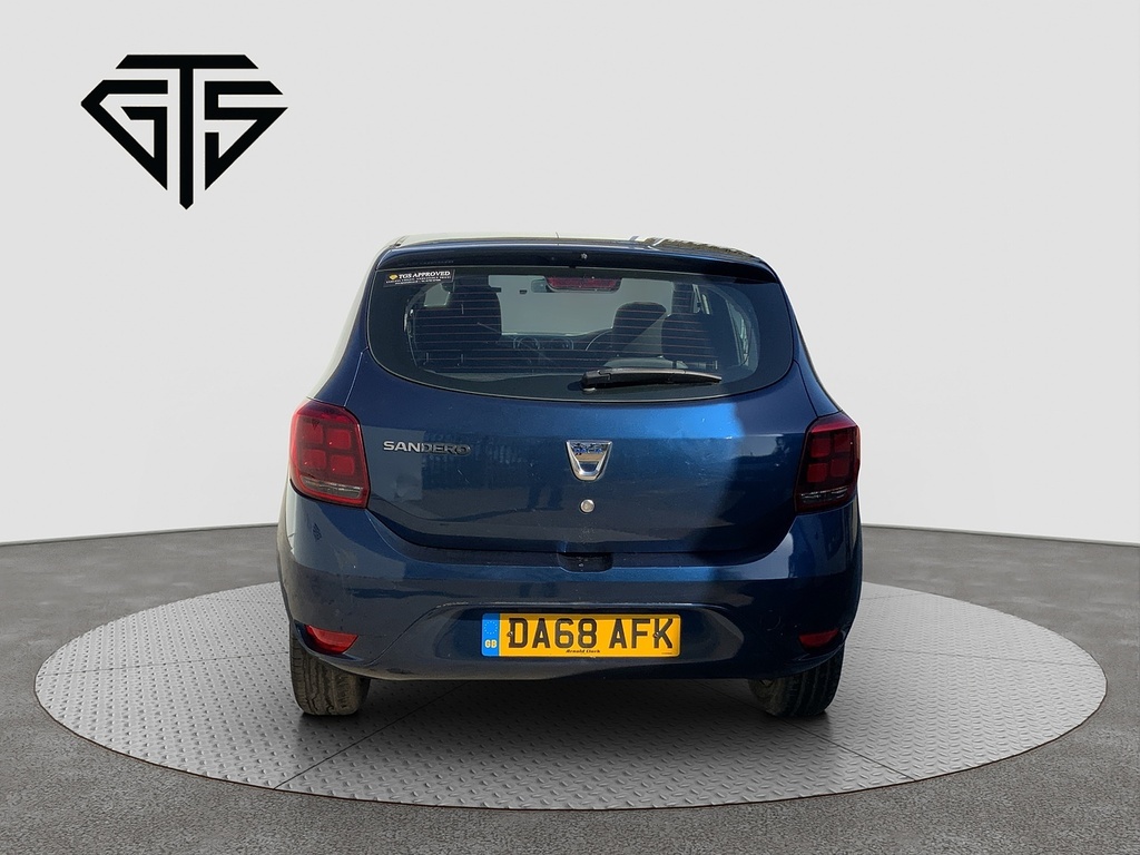 Dacia Sandero 1.0 Sce Essential Euro 6 DA68AFK Blue #4