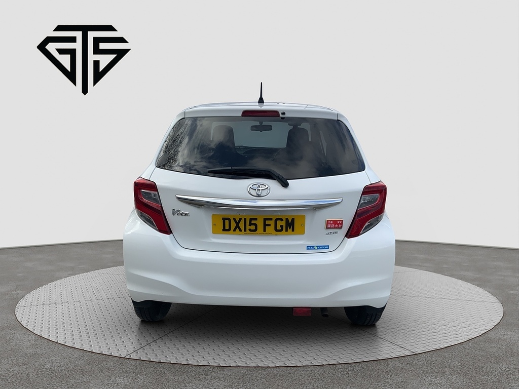 Toyota Yaris Vvt-i Icon M-drive S White #4
