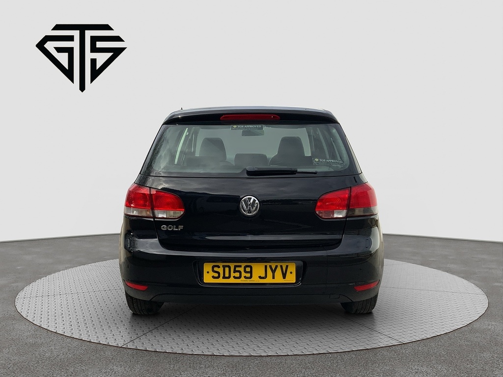 Volkswagen Golf S Black #4