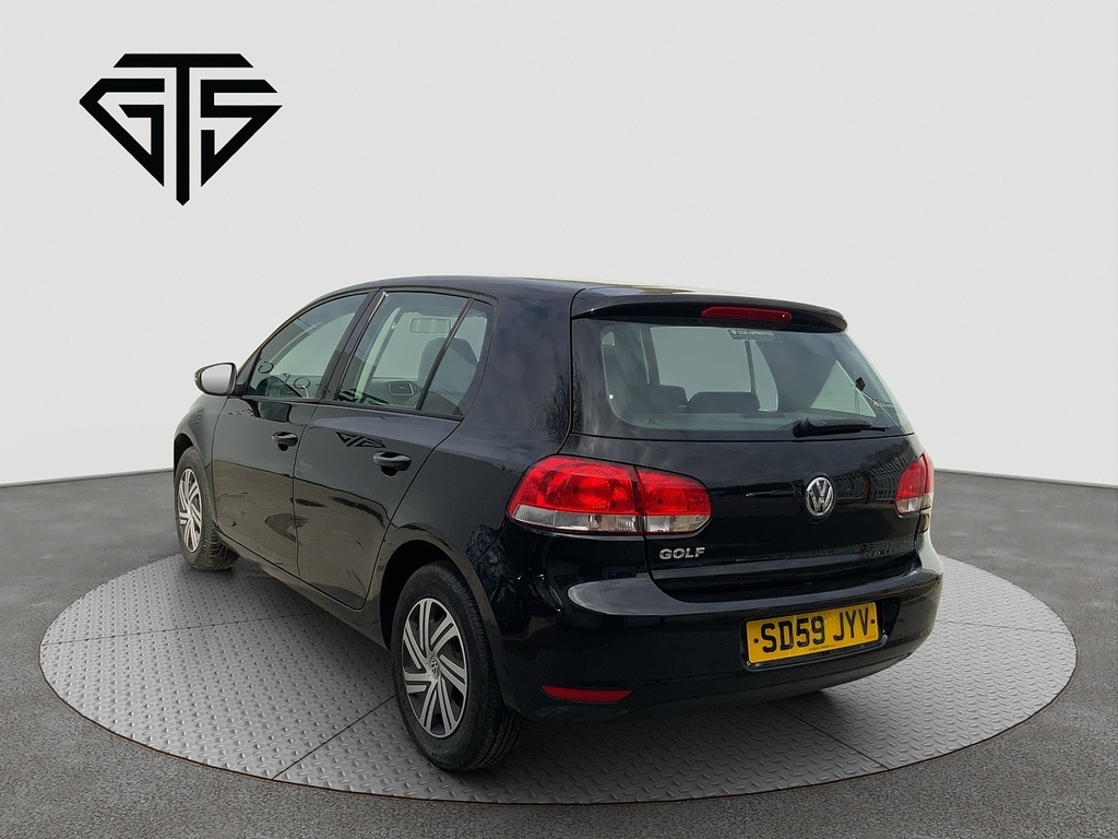 Volkswagen Golf S Black #5