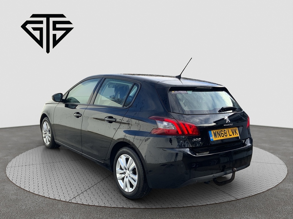 Peugeot 308 Bluehdi Active Black #4