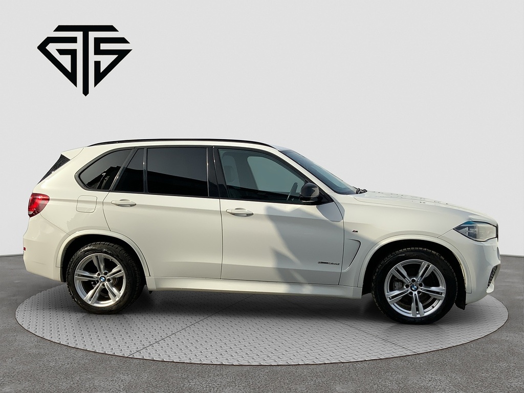 BMW X5 Xdrive35d M Sport MX66RVN White #4