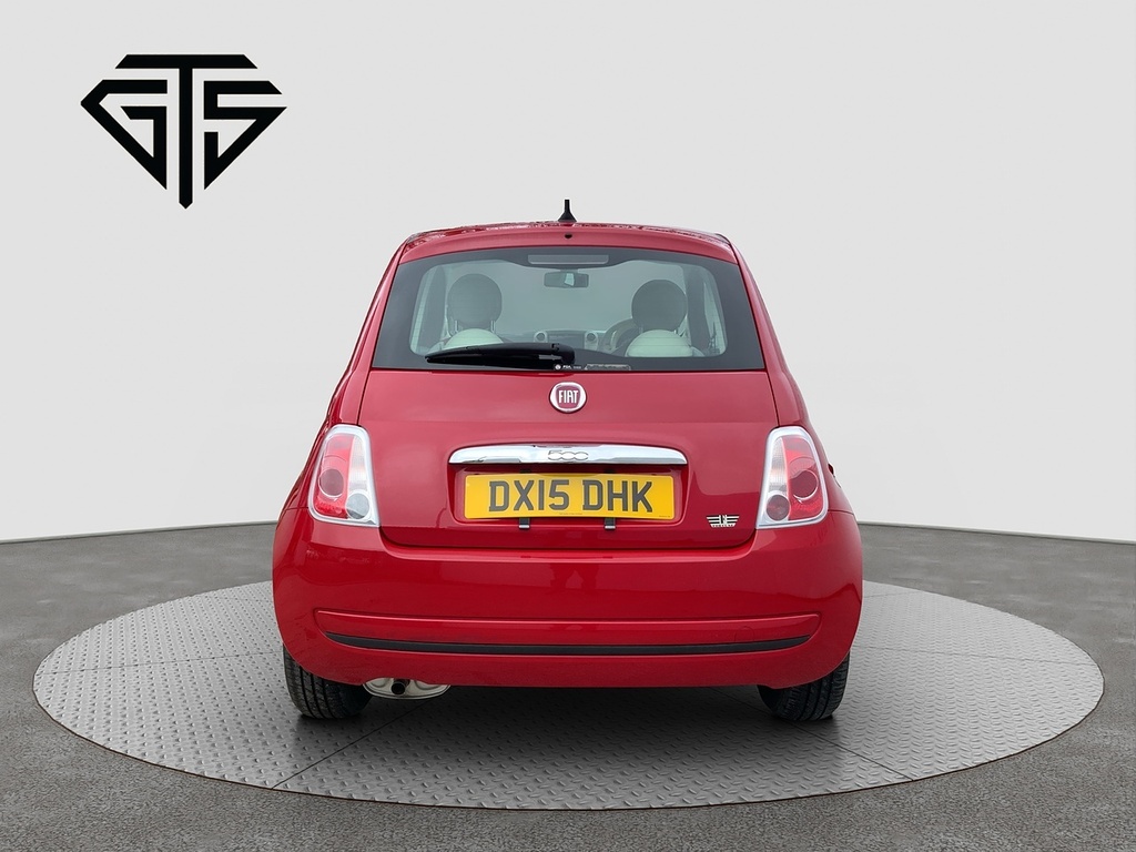Fiat 500 Hatchback DX15DHK Red #4