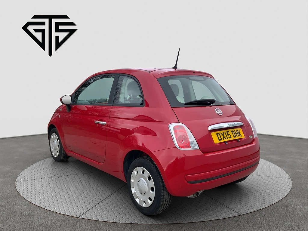 Fiat 500 Hatchback DX15DHK Red #5