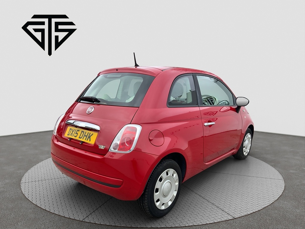 Fiat 500 Hatchback DX15DHK Red #3