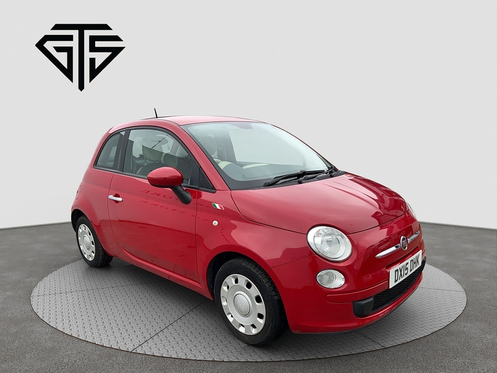Fiat 500 Hatchback Red