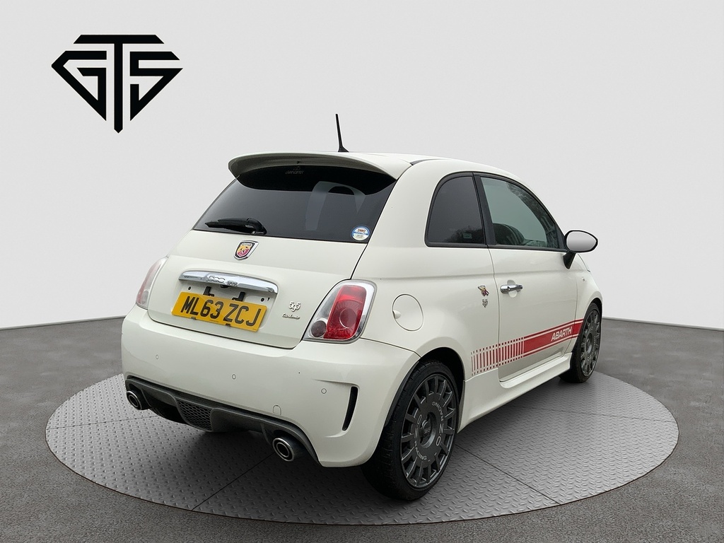 Abarth 595 Tourismo White #3