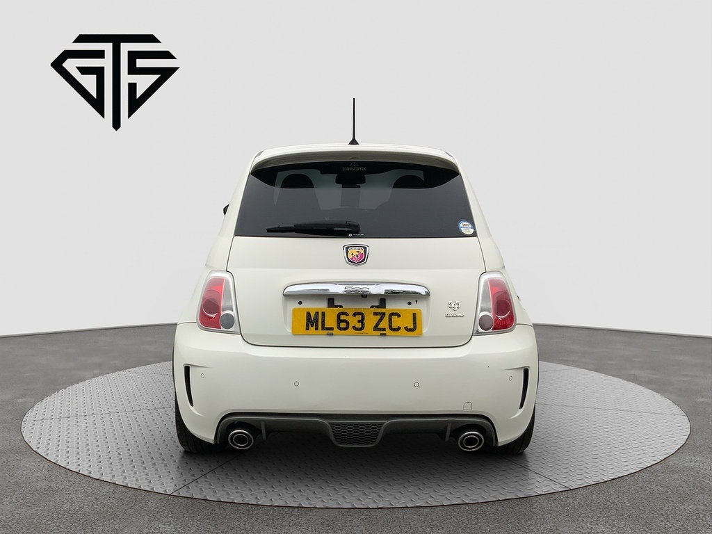 Abarth 595 Tourismo White #4