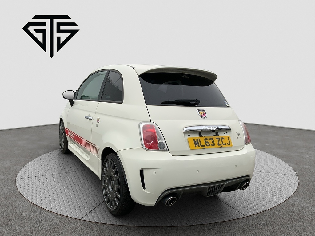 Abarth 595 Tourismo White #5