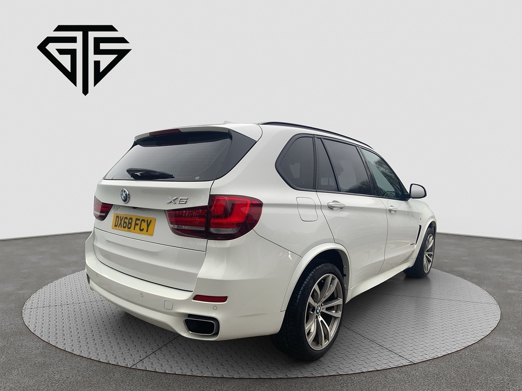 BMW X5 X Drive 35D M Sports DX18FCY White #3