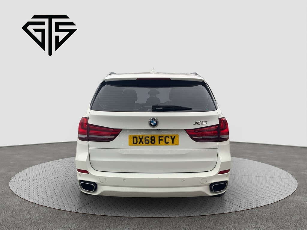 BMW X5 X Drive 35D M Sports DX18FCY White #4