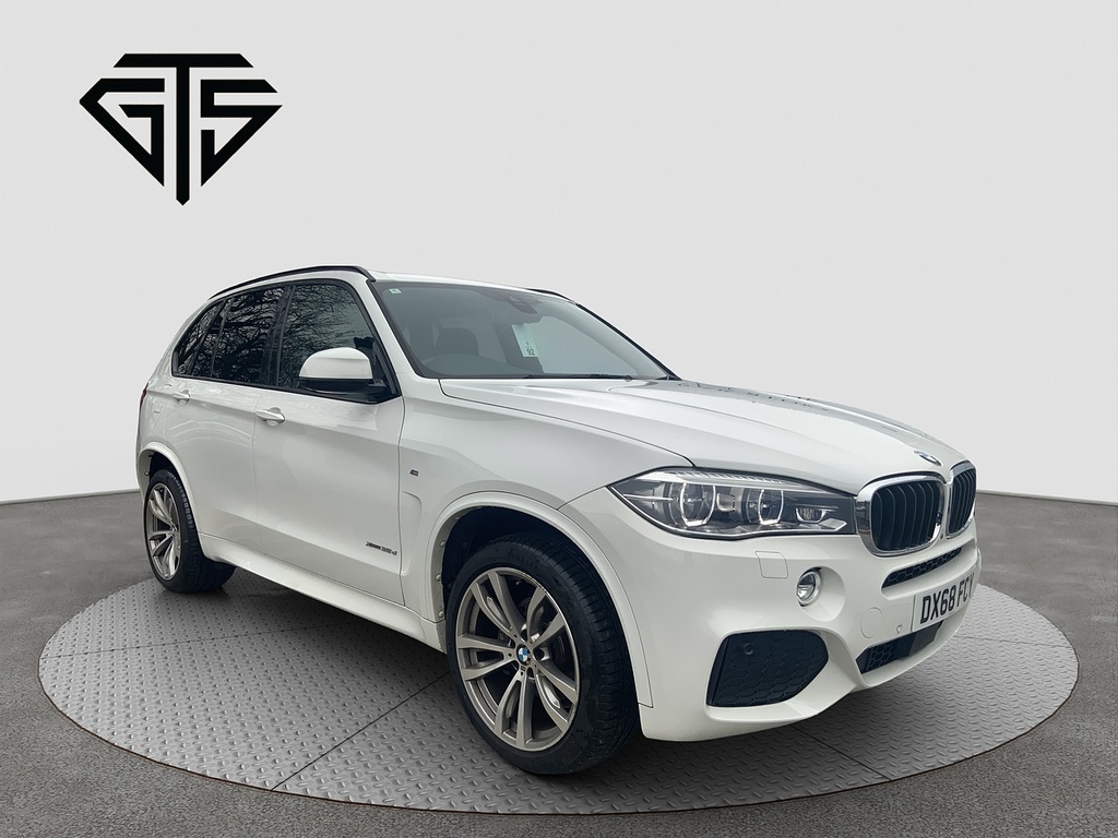 BMW X5 X Drive 35D M Sports White