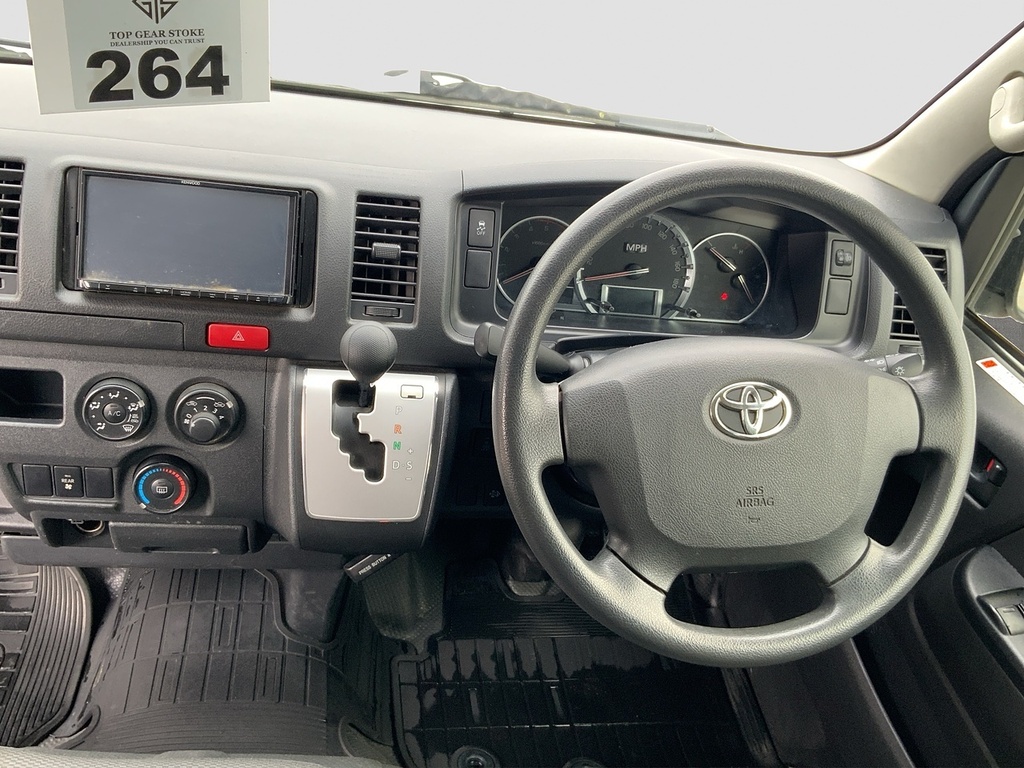 Toyota HiAce Minibus Black #16