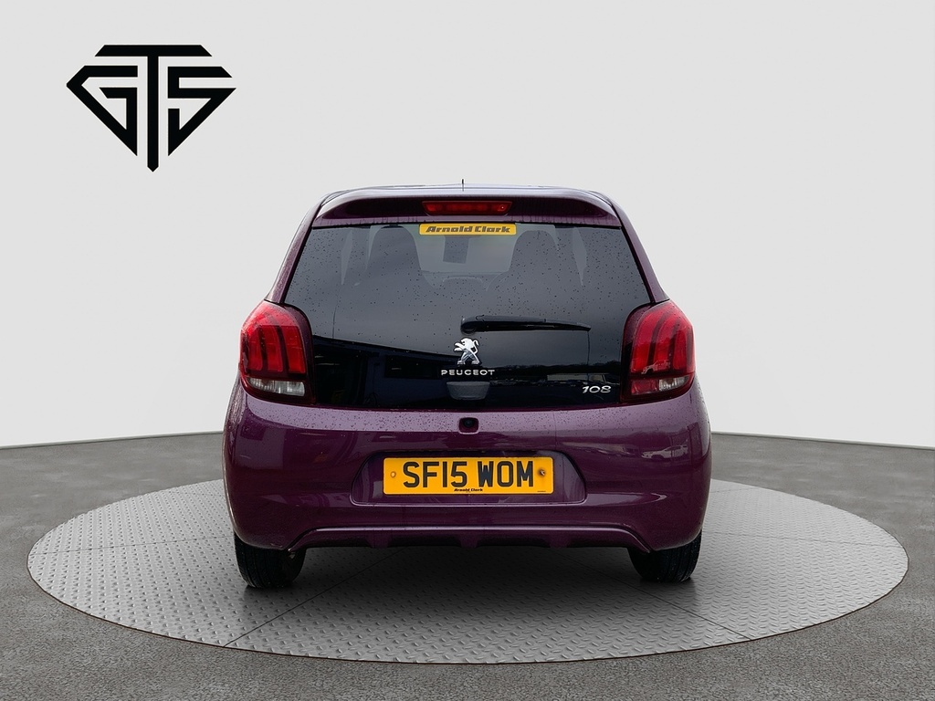 Peugeot 108 Vti Puretech Allure SF15WOM Purple #4