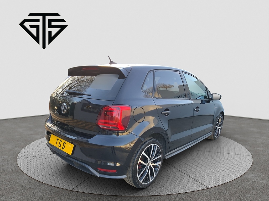 Volkswagen Polo Gti Black #3