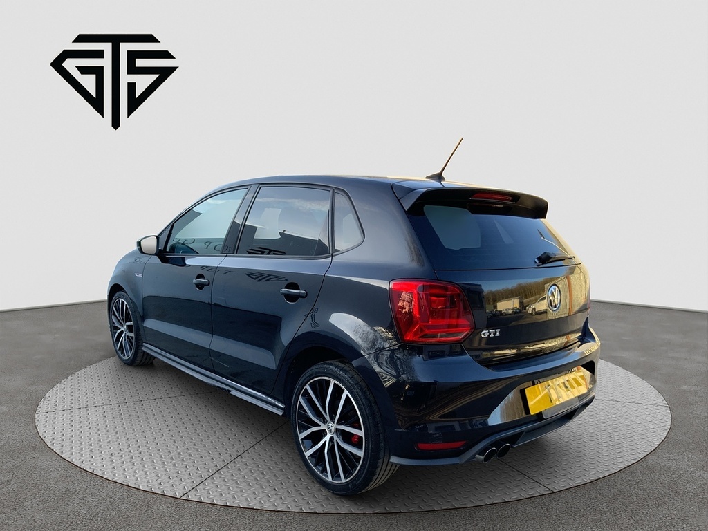 Volkswagen Polo Gti Black #5