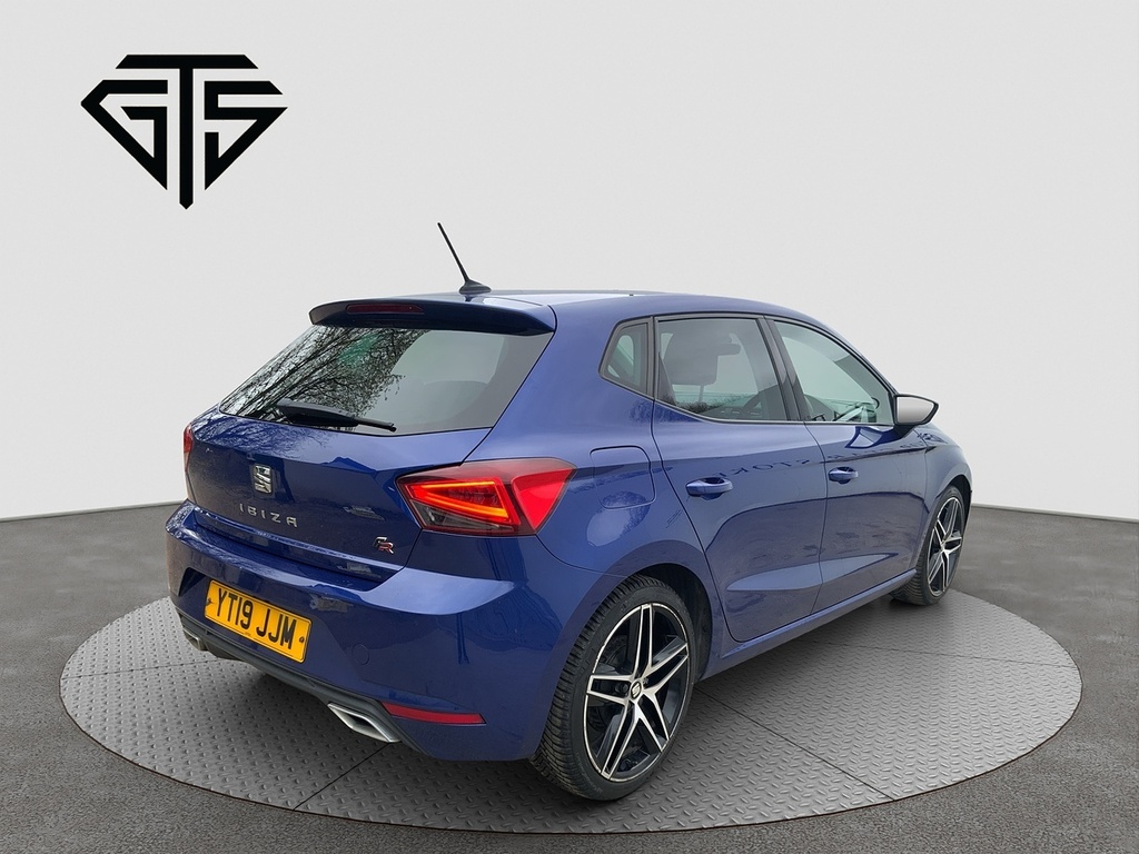 Seat Ibiza Tsi Fr Sport YT19JJM Blue #3