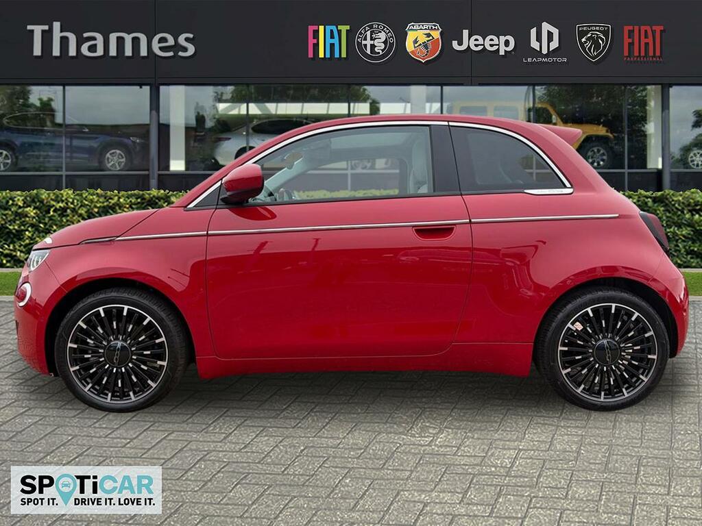 Fiat 500E 42Kwh La Prima Hatchback 118 Ps RX75HCJ Red #6