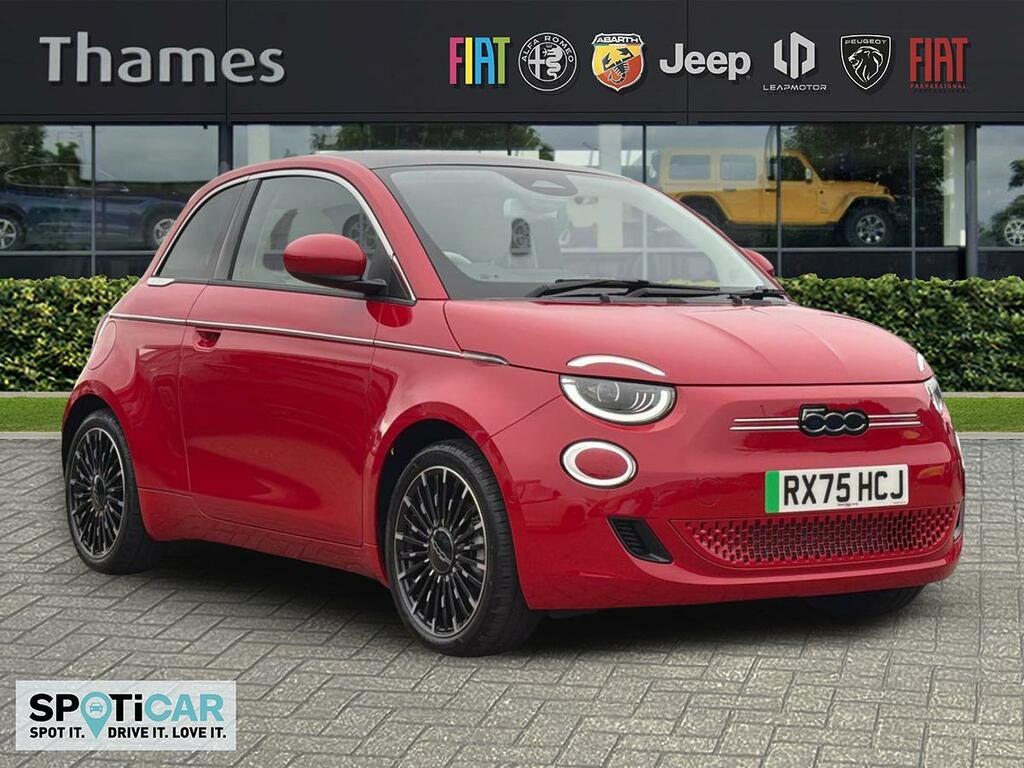 Fiat 500E 42Kwh La Prima Hatchback 118 Ps Red