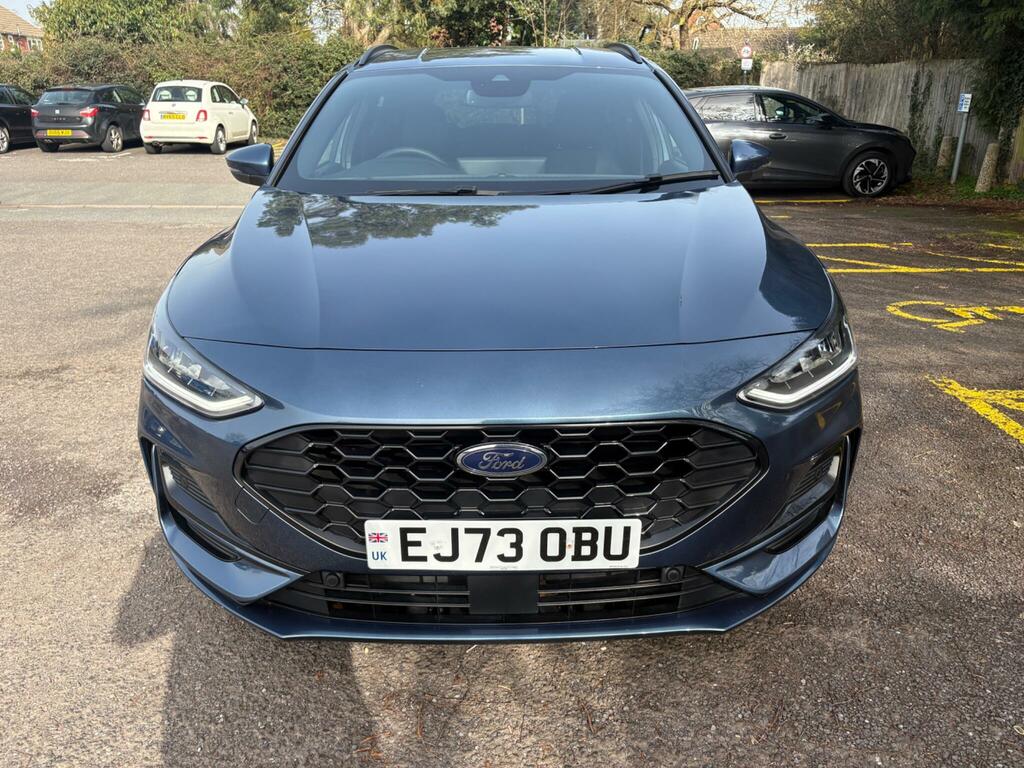 Ford Focus 1.0T Ecoboost Mhev St-line X Dct Euro 6 Ss EJ73OBU Blue #2