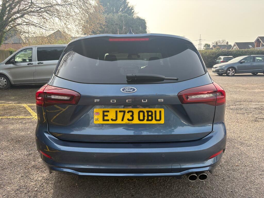 Ford Focus 1.0T Ecoboost Mhev St-line X Dct Euro 6 Ss EJ73OBU Blue #6